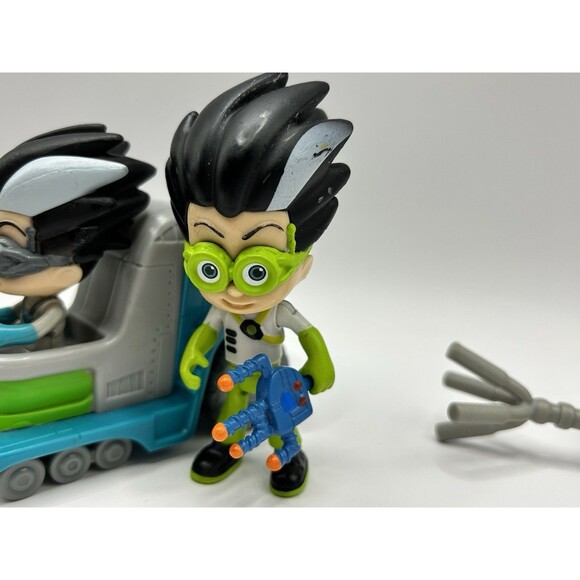 PJ Masks Figures 3” LOT Of 7 Catboy Owlette Gekko Romeo Night Ninja + Telescope - Picture 6 of 8